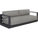Tavira Charcoal / Lanikai Salt and Pepper Outdoor Sofa